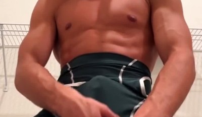 Wrestler in singlet role play