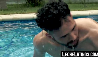 Pretty Latino's gay awakening with his big dicked best friend