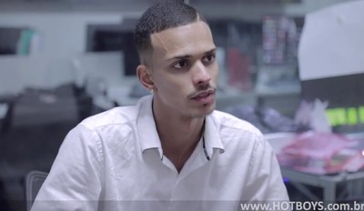 Stressed Boss Fucks His Employee