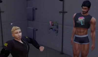 Gym slut straight guy dominated