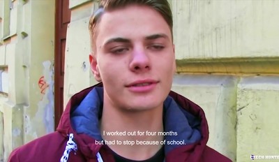 CZECH HUNTER 497 - Handsome Twink Will Blow You Away