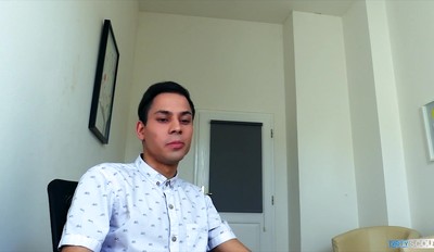 DIRTY SCOUT 185 - Dark Skinned Twink Bends Over For The Agent