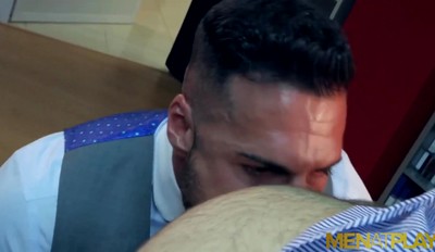 MENATPLAY Suited Latino Gabriel Lunna Anal Breeds Dario Beck