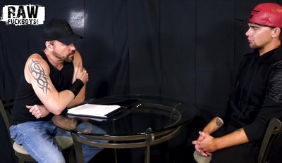 RAWFUCKBOYS - Furry muscle bottom gets anon load from muscle top