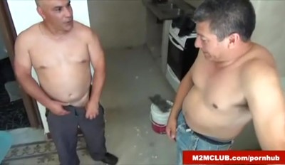 Str8 working men serviced