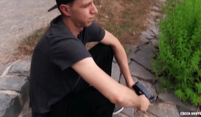 CZECH HUNTER 552 - Cute Twink Patrick Sucks A Stranger's Cock And Gets His Ass Stretched For Money