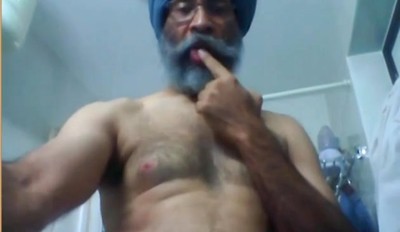 Indian Daddy Jerks Off & Cums