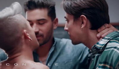 Icon Male - Jack Hunter Joins His Bf Andy Taylor & Chris Damned For A Wild Threesome In Class